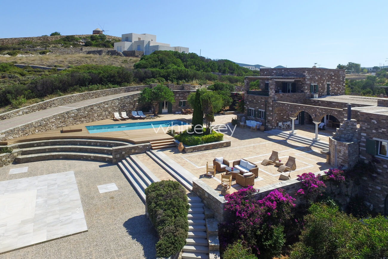 Villa Berenice Greek Villas in Antiparos Greece White Key